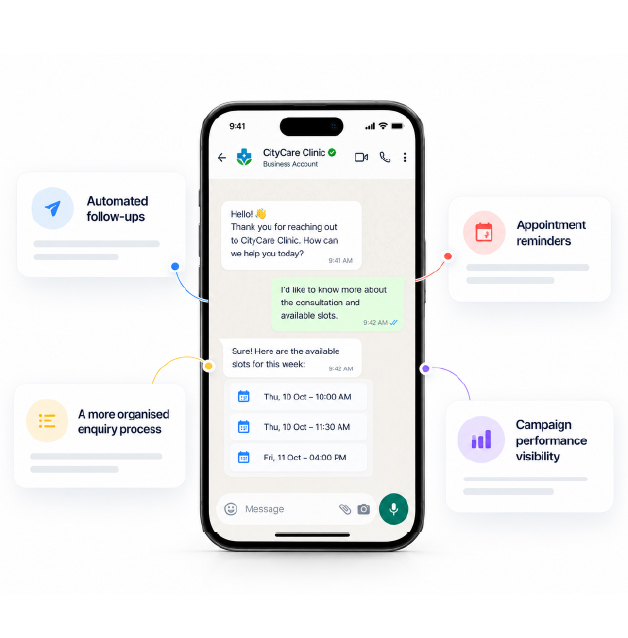 Follow up and stay connected